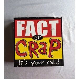 Fact or Crap: It’s Your Call Board Game Family Fun (2006) – 100% COMPLETE